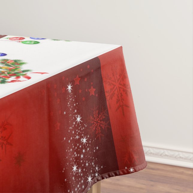 Toalha De Mesa Tablecloth de Natal (Posição Original)