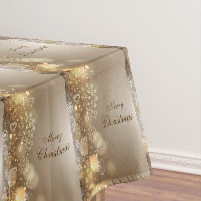 Toalha De Mesa Tablecloth de Natal, Feliz Natal (Posição Original)