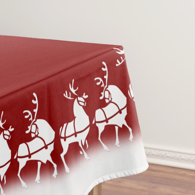 Toalha De Mesa Tablecloth de Natal Festivo (Posição Original)