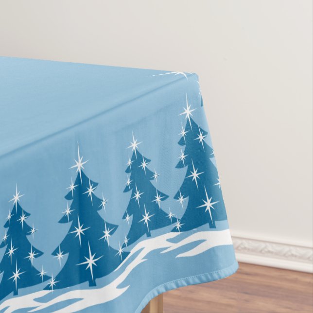 Toalha De Mesa Tablecloth de Natal Festivo (Posição Original)