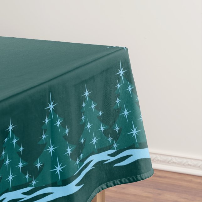 Toalha De Mesa Tablecloth de Natal Festivo (Posição Original)