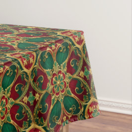 Toalha De Mesa Tablecloth de Natal Vermelho Verde