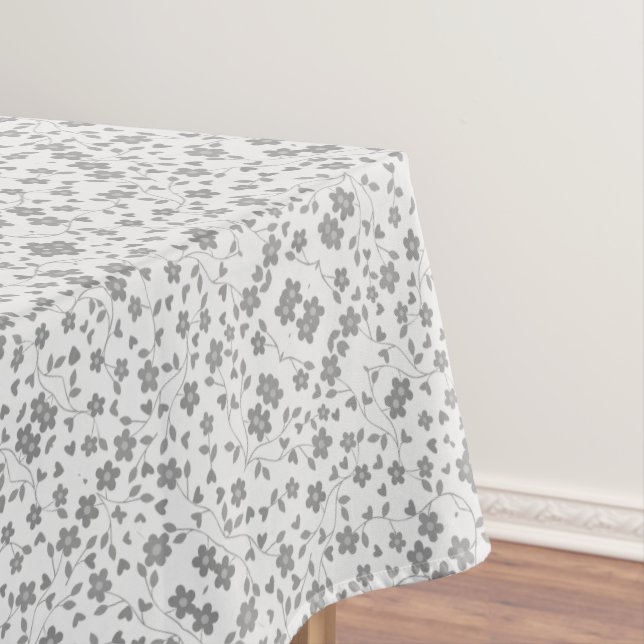 Toalha De Mesa Tablecloth de padrão de flores (Posição Original)