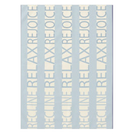 Toalha De Mesa Tablecloth de Passover 52/70" "RRR Blue/Cream