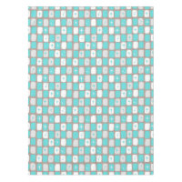 Tablecloth de Starbursts Retro Turquoise *impressã