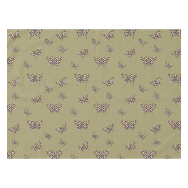 Toalha De Mesa Tablecloth de Swallowtail Africano (Frente (Horizontal))