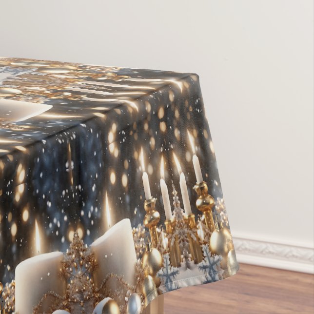 Toalha De Mesa Tablecloth de Velas de Feriado (Posição Original)