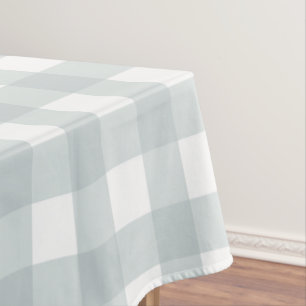 Toalha De Mesa Tablecloth de Verificação de Búfalo Azul