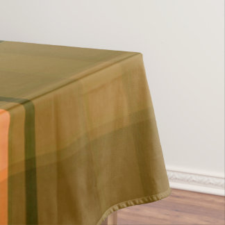 Toalha De Mesa Tablecloth de Xadrez Laranja Amber