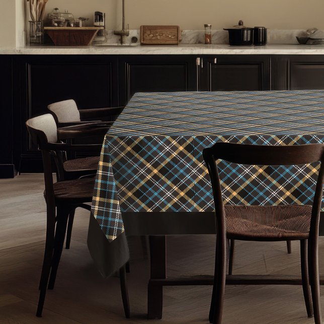 Toalha De Mesa Tablecloth de Xadrez Rústica - Presente para Estil (Rustic Plaid Tablecloth – Gift for Cabin Style)