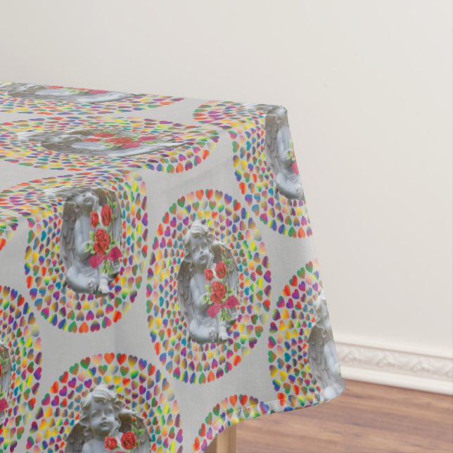 Toalha De Mesa Tablecloth Dia de os namorados Angel (Posição Original)
