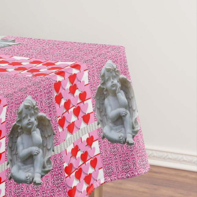 Toalha De Mesa Tablecloth Dia de os namorados Angel (Posição Original)