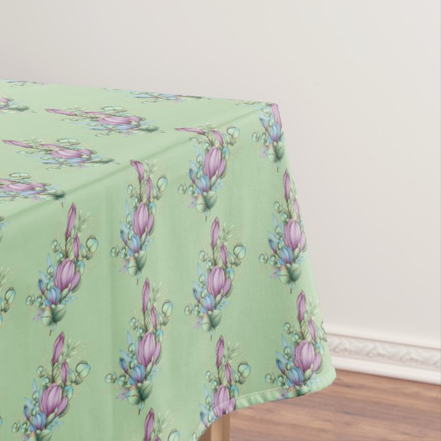 Toalha De Mesa Tablecloth do Buquê primavera (Posição Original)