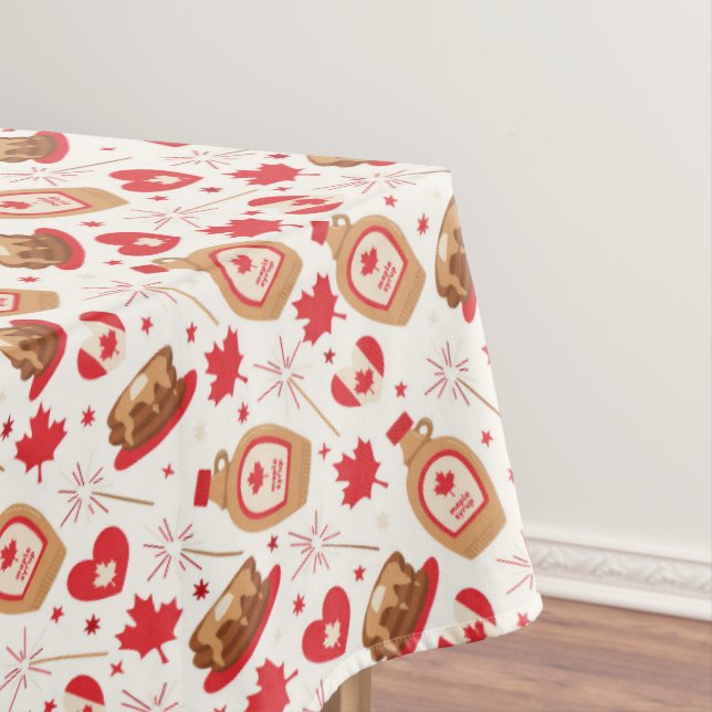 Toalha De Mesa Tablecloth do Dia do Canadá (Posição Original)