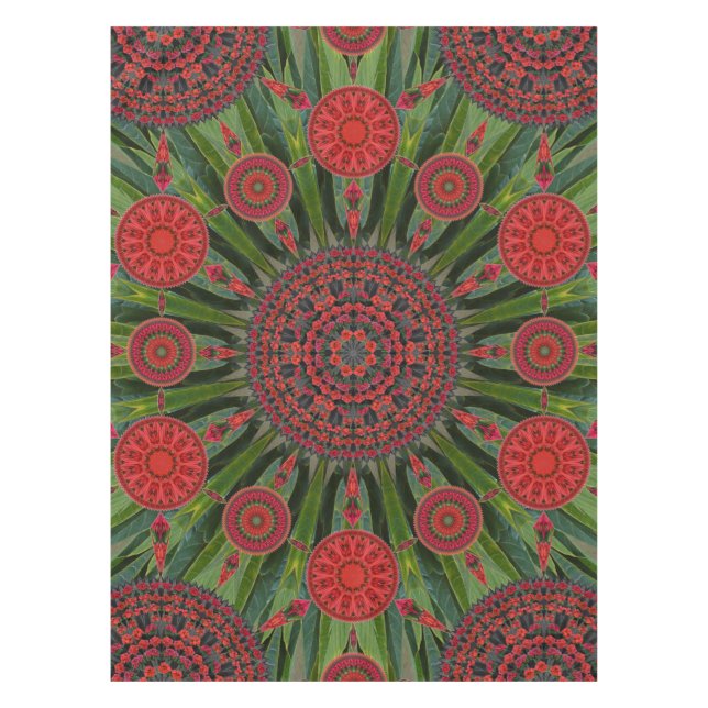 Toalha De Mesa Tablecloth do Natal da poinsétia (Frente)