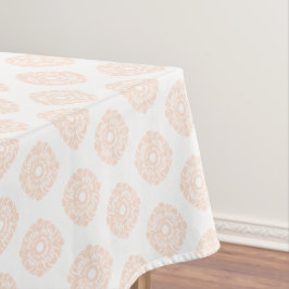 Toalha De Mesa Tablecloth do Padrão de Pêssego do rico