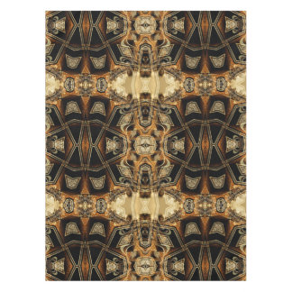 Toalha De Mesa Tablecloth do Padrão Geométrico Dourado Satin Lace