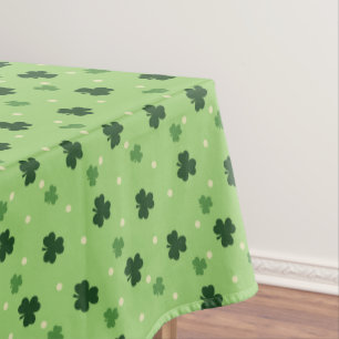 Toalha De Mesa Tablecloth do teste padrão do trevo