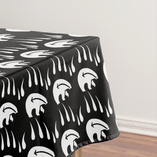 Toalha De Mesa Tablecloth do Urso Tribal (Posição Original)