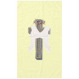 Toalha De Mesa Tablecloth Doméstico Linen Amarelo Fundo