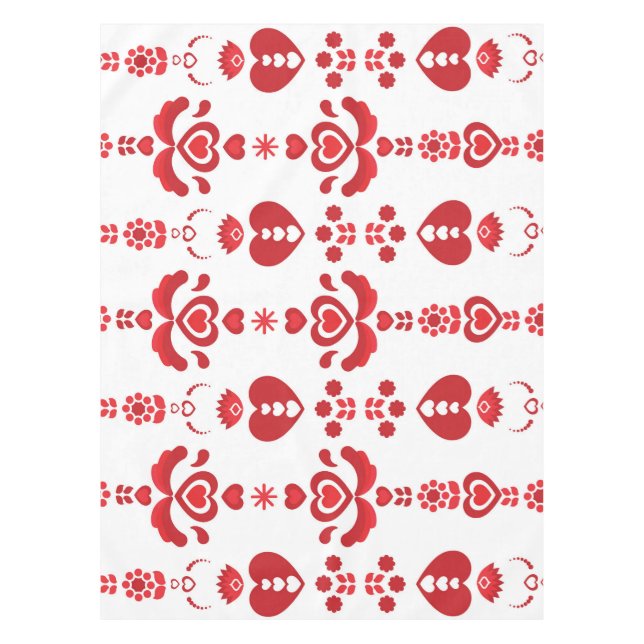 Toalha De Mesa Tablecloth escandinavo do teste padrão do Natal (Frente)