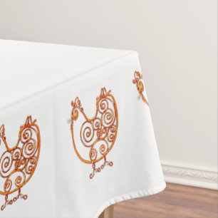 Toalha De Mesa Tablecloth - Fios de Cobre