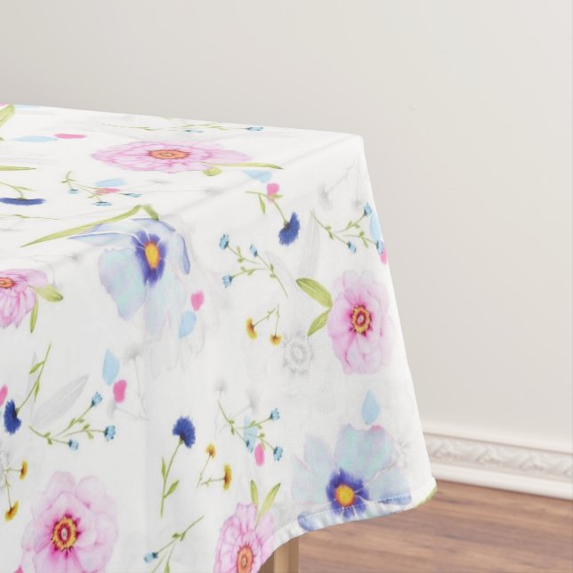 Toalha De Mesa Tablecloth Floral (Posição Original)