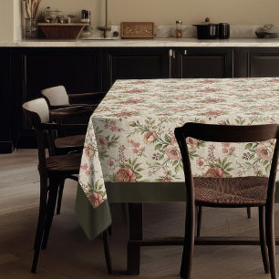 Toalha De Mesa Tablecloth Floral charmosa para uma Fazenda Cozy