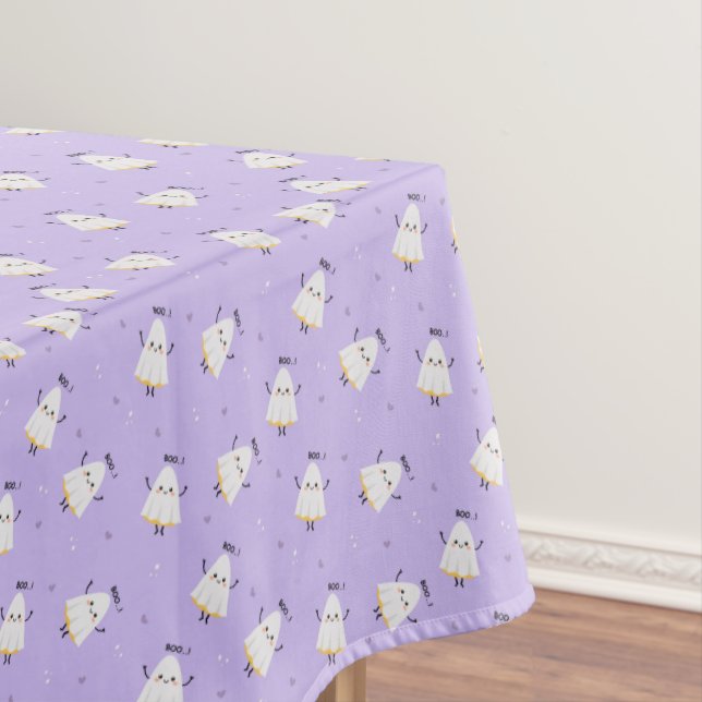 Toalha De Mesa Tablecloth Ghost Halloween (Posição Original)