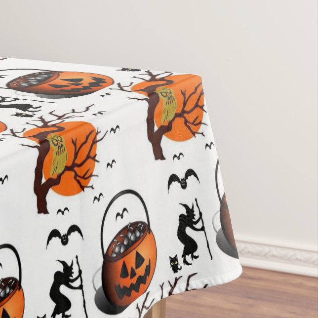 Toalha De Mesa Tablecloth Halloween (Posição Original)