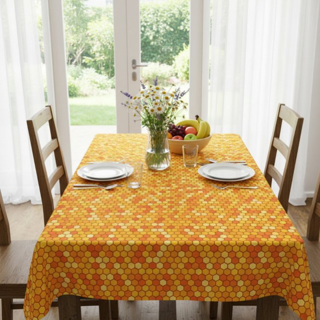 Toalha De Mesa Tablecloth Hexagonal (Criador carregado)