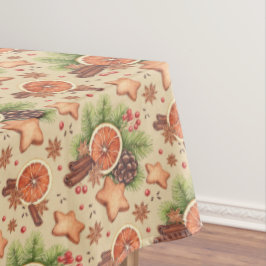 Toalha De Mesa Tablecloth Holiday Spice