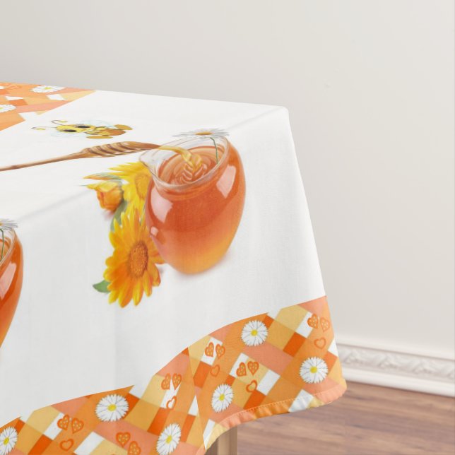 Toalha De Mesa Tablecloth Honey Bee (Posição Original)
