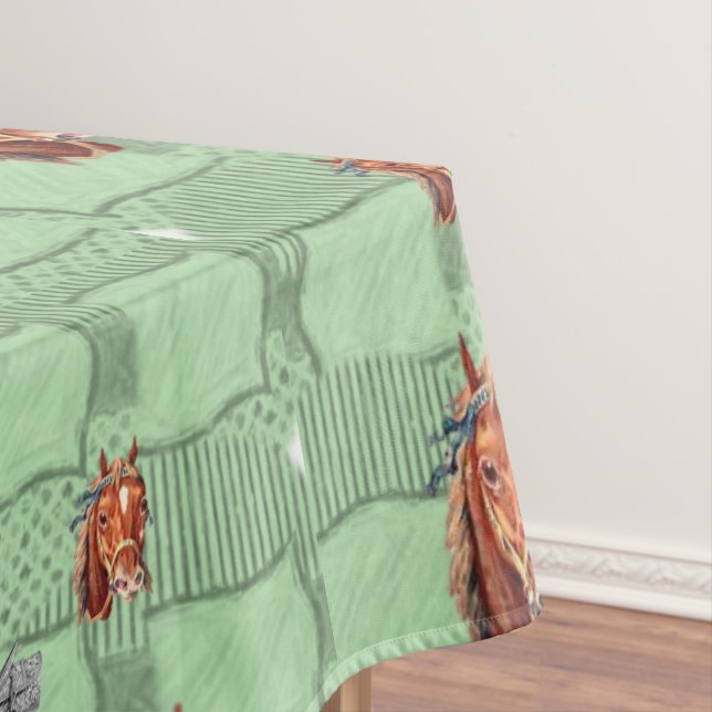 Toalha De Mesa Tablecloth Horse (Posição Original)