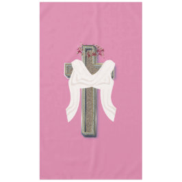 Toalha De Mesa Tablecloth Household Linen Pink Background