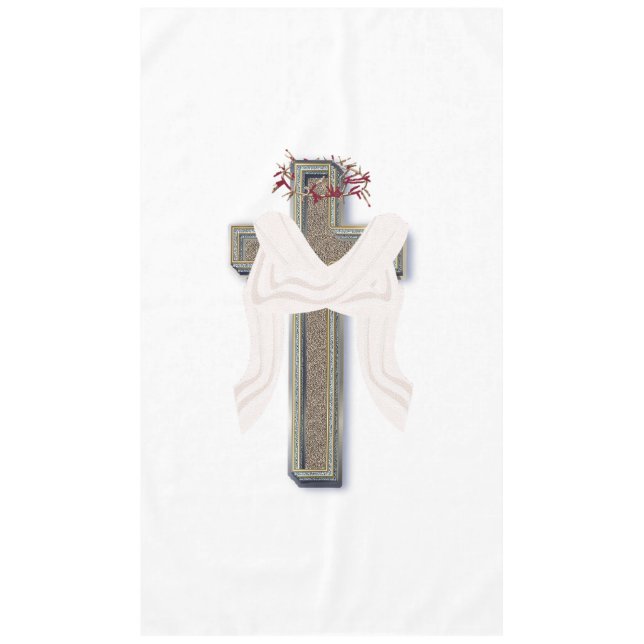 Toalha De Mesa Tablecloth Household Linen White Background (Frente)