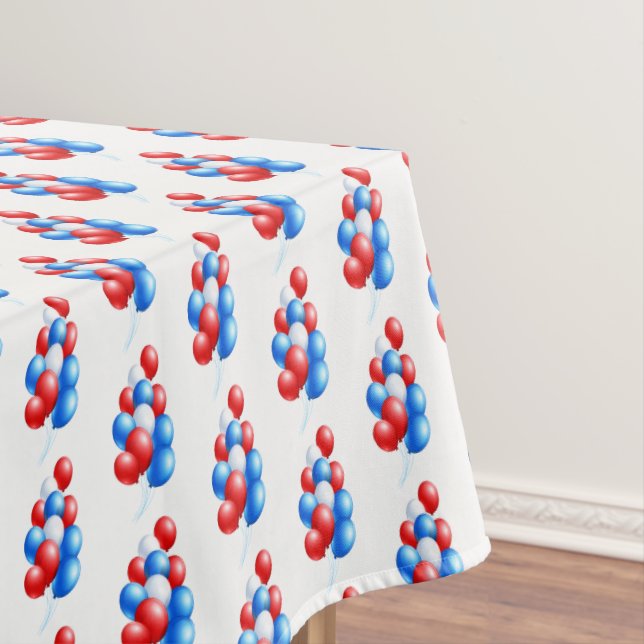 Toalha De Mesa Tablecloth julho 4.º Balões (Posição Original)