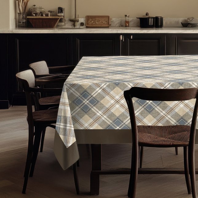 Toalha De Mesa Tablecloth Modern Geométrica Neutra (Neutral Geometric Tablecloth Modern Dining Decor)