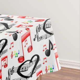 Toalha De Mesa Tablecloth Musical
