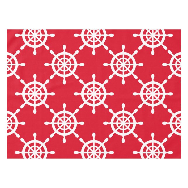 Toalha De Mesa Tablecloth náutico (Frente (Horizontal))