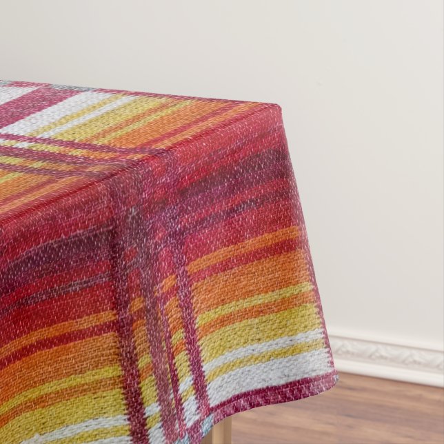 TOALHA DE MESA TABLECLOTH - PATRIMÔNIO HISPÂNICO - "TAMALE" (Posição Original)