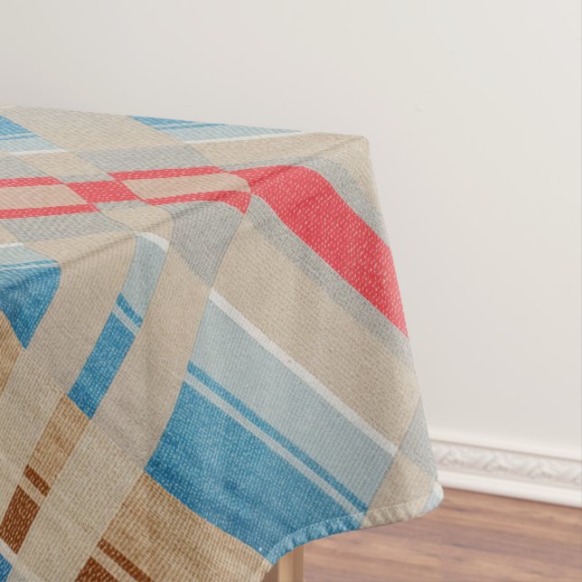 TOALHA DE MESA TABLECLOTH - PATRIMÔNIO HISTÂNICO - "LA PLAYA" (Posição Original)