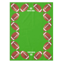 Tablecloth Personalizada de Futebol Americano
