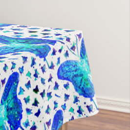 Toalha De Mesa Tablecloth pintado mão da borboleta