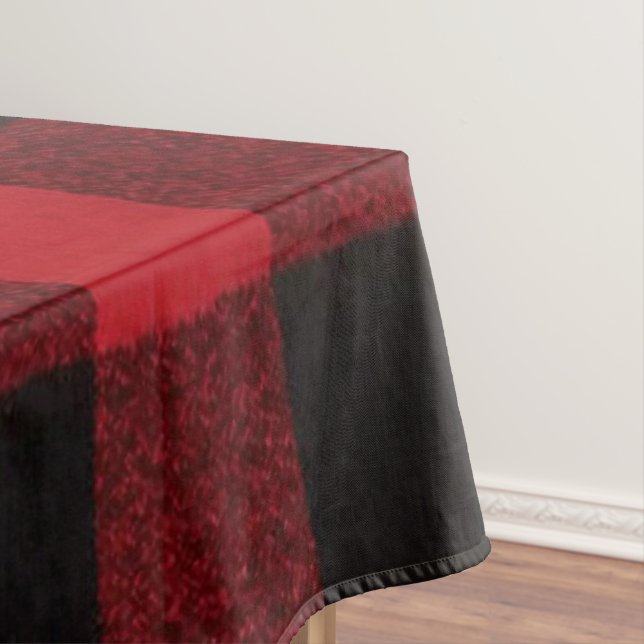 Toalha De Mesa Tablecloth Red Buffalo Xadrez Bear Bla (Posição Original)