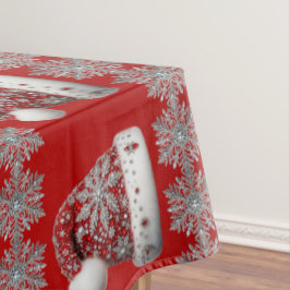 Toalha De Mesa Tablecloth Red Santa Hat Holiday