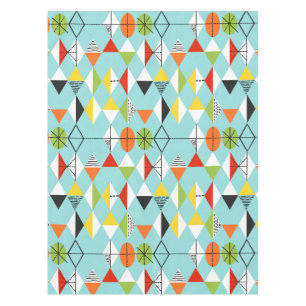 Toalha De Mesa Tablecloth retro do teste padrão do Harlequin