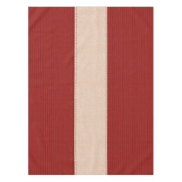 Toalha De Mesa Tablecloth Rustic Red Linen Holiday Stripes