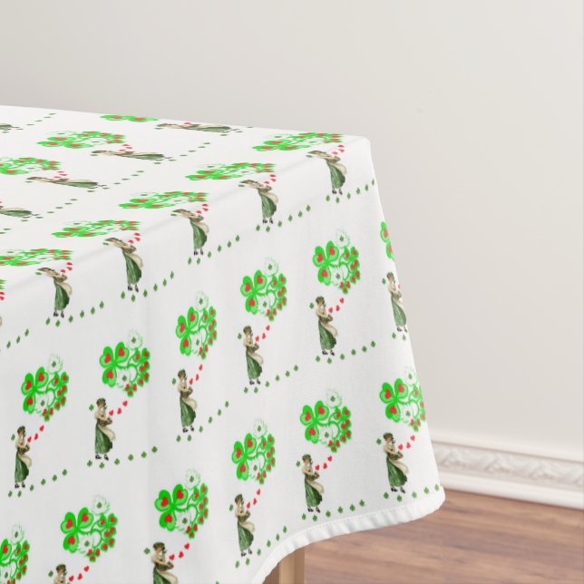 Toalha De Mesa Tablecloth Saint Patrick's Day (Posição Original)