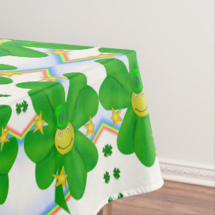 Toalha De Mesa Tablecloth Saint Patrick's Day Clover